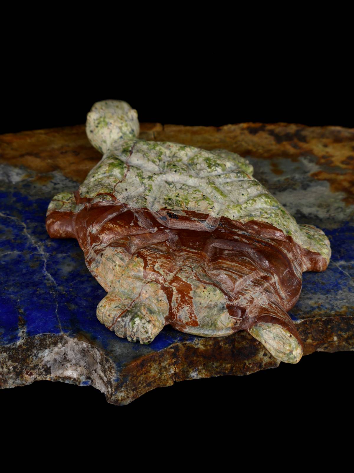 Serpentine Turtle Zuni Fetish - PuebloDirect.com