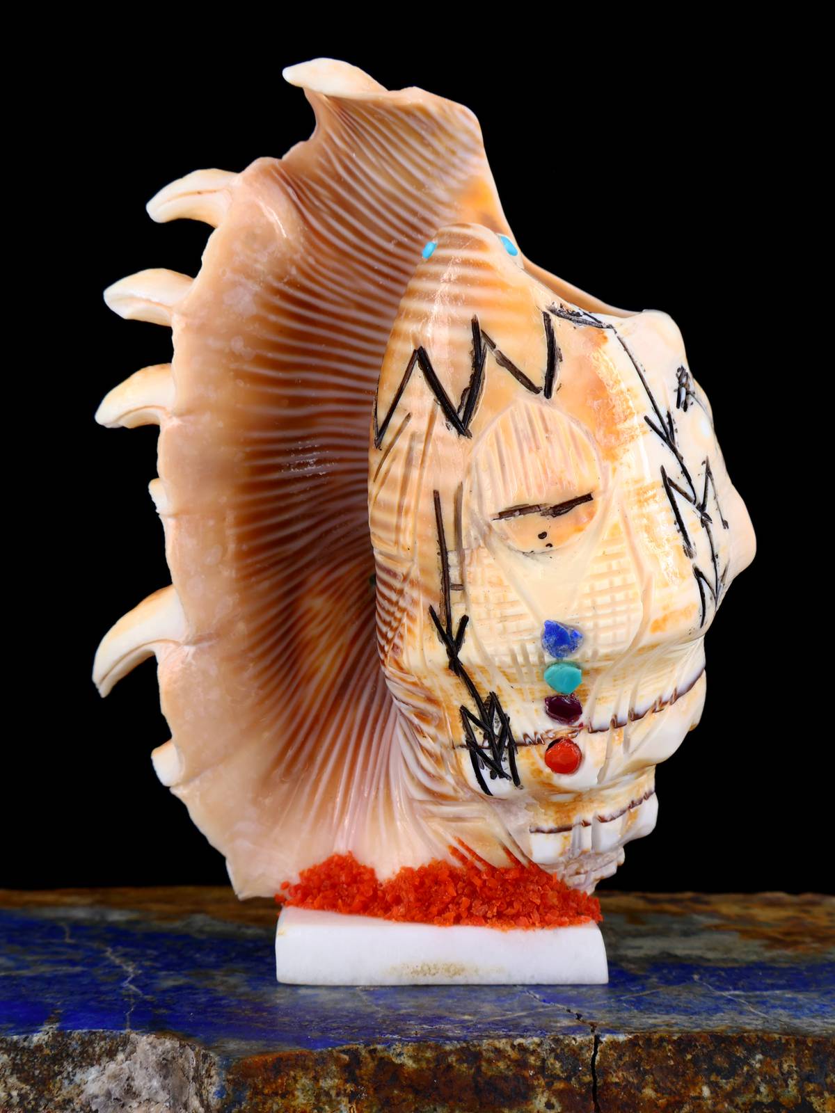 Shell Maiden Zuni Fetish - PuebloDirect.com