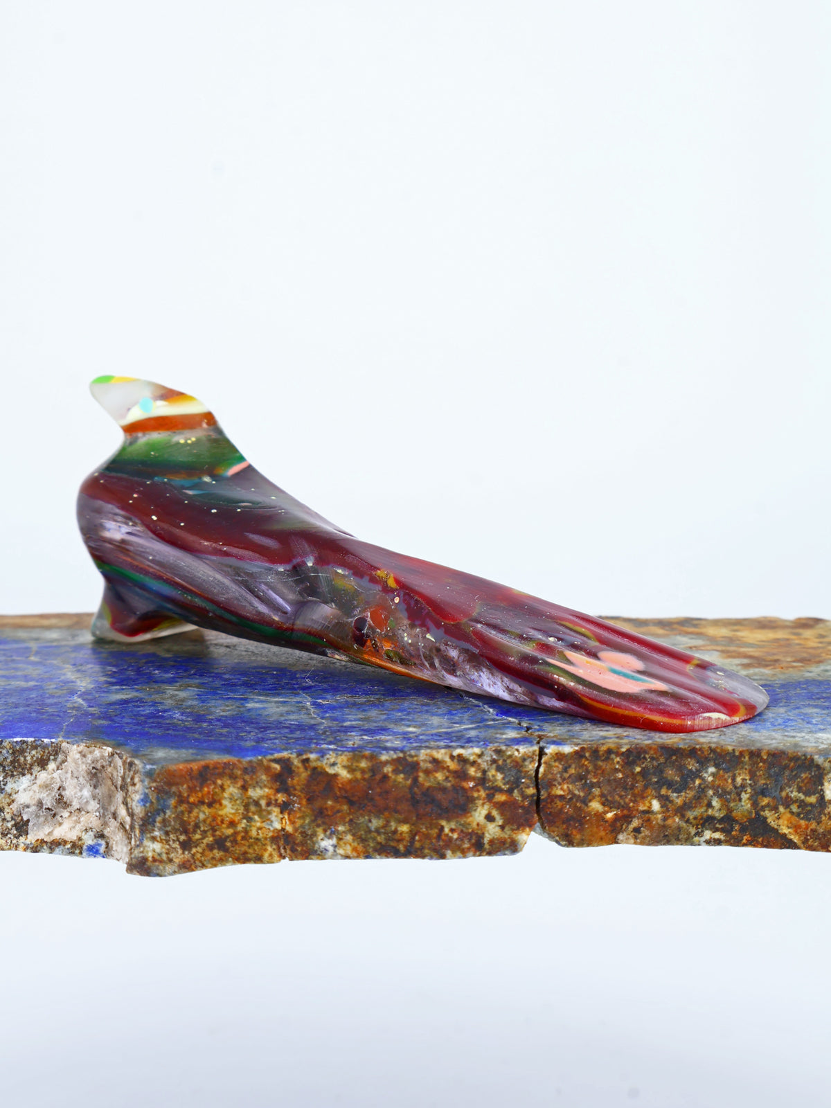 Surfite Magpie Zuni Fetish
