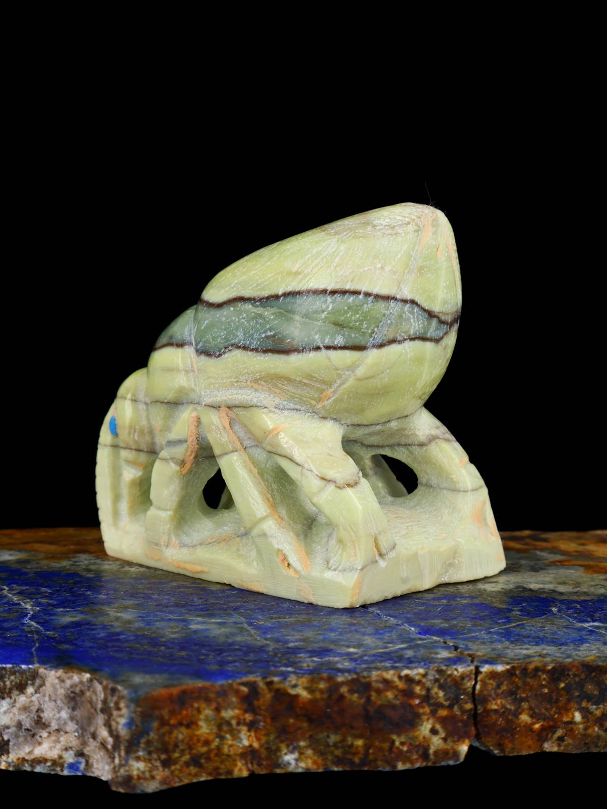 Serpentine Bug Zuni Fetish