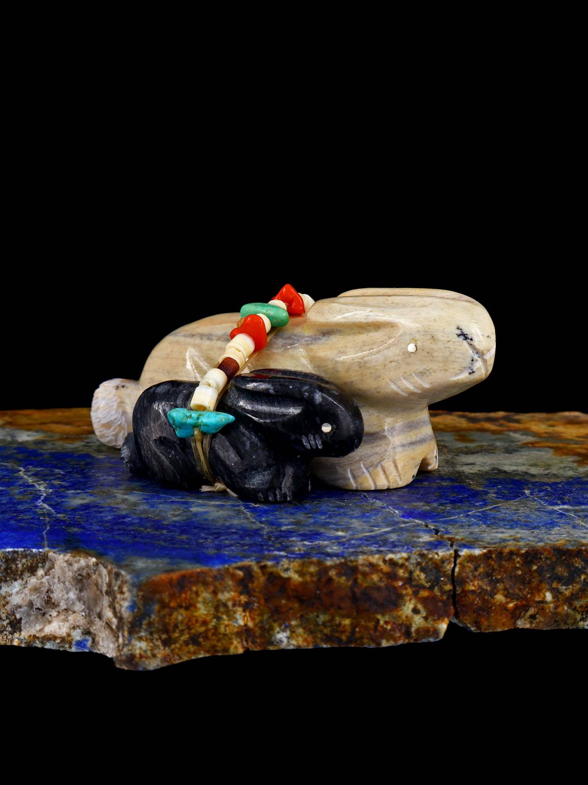 Rabbit Unity Bundle Zuni Fetish Carving