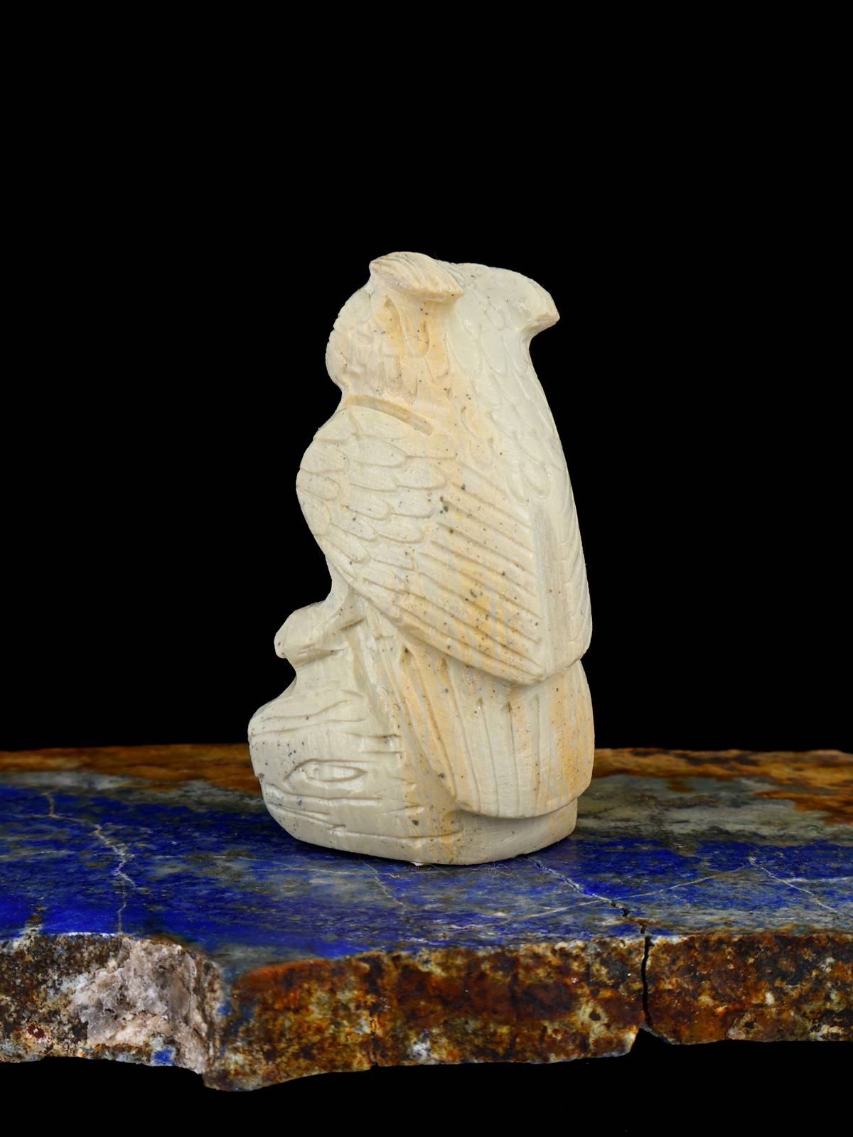 Serpentine Owl Zuni Fetish