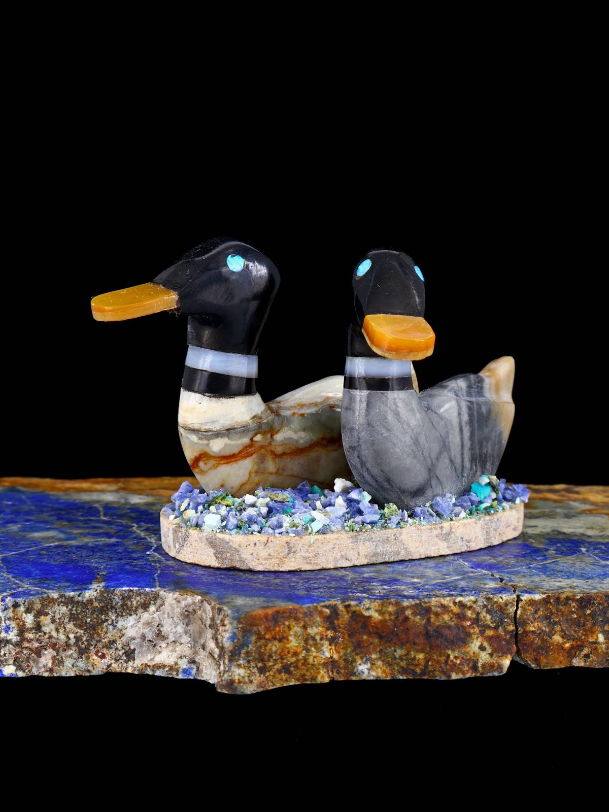 Picasso Mármol Pato Zuni Fetiche