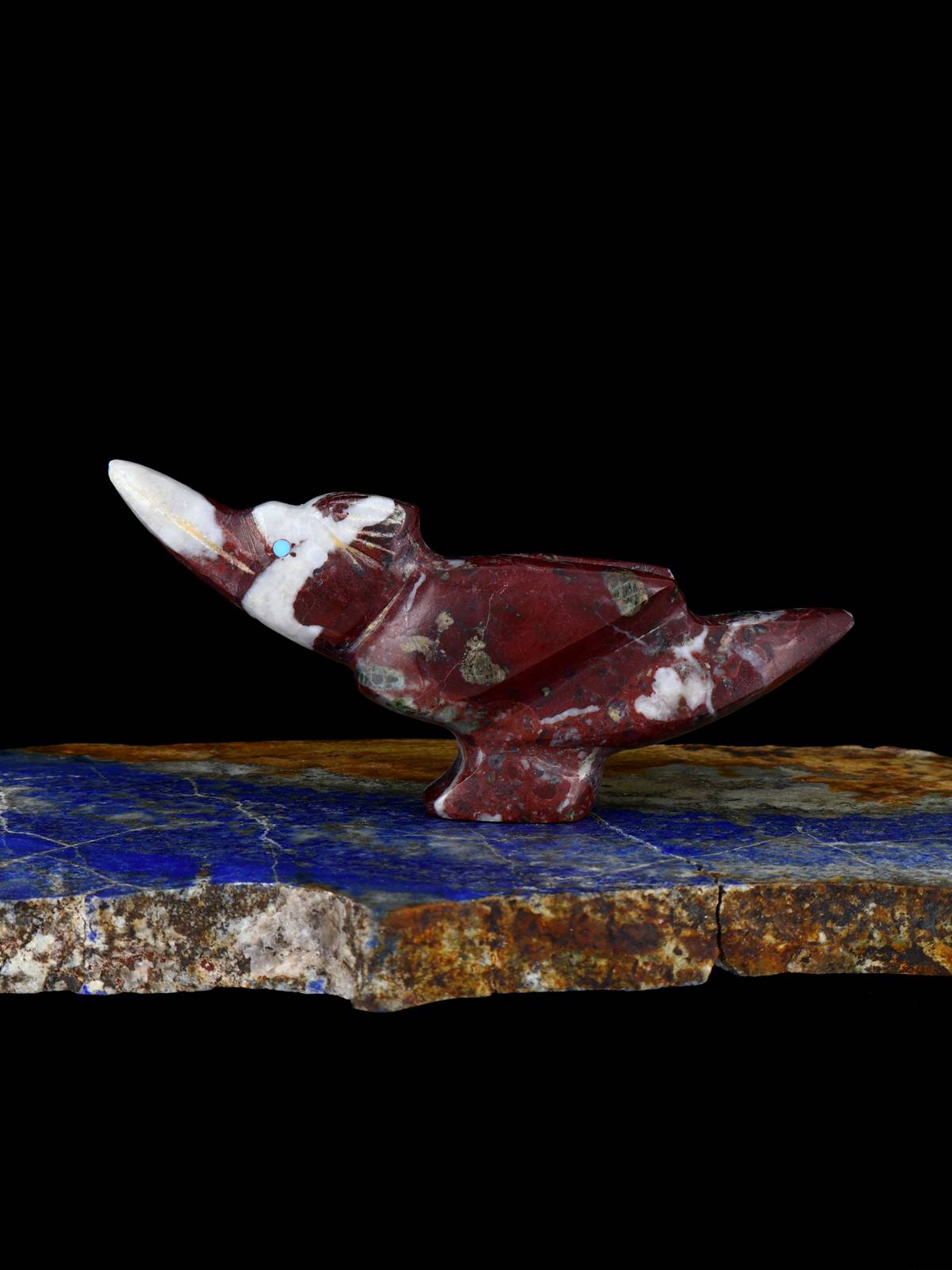 Marble Bird Zuni Fetish