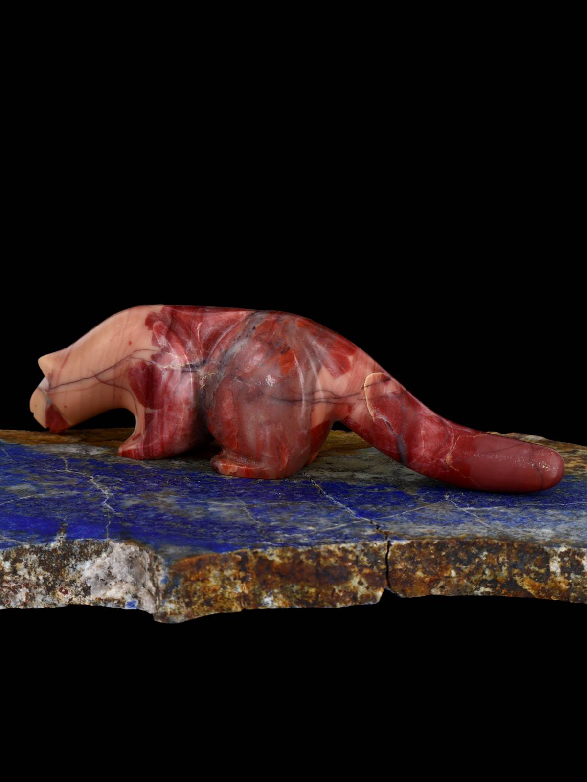 Dolomite Mountain Lion Zuni Fetish - PuebloDirect.com