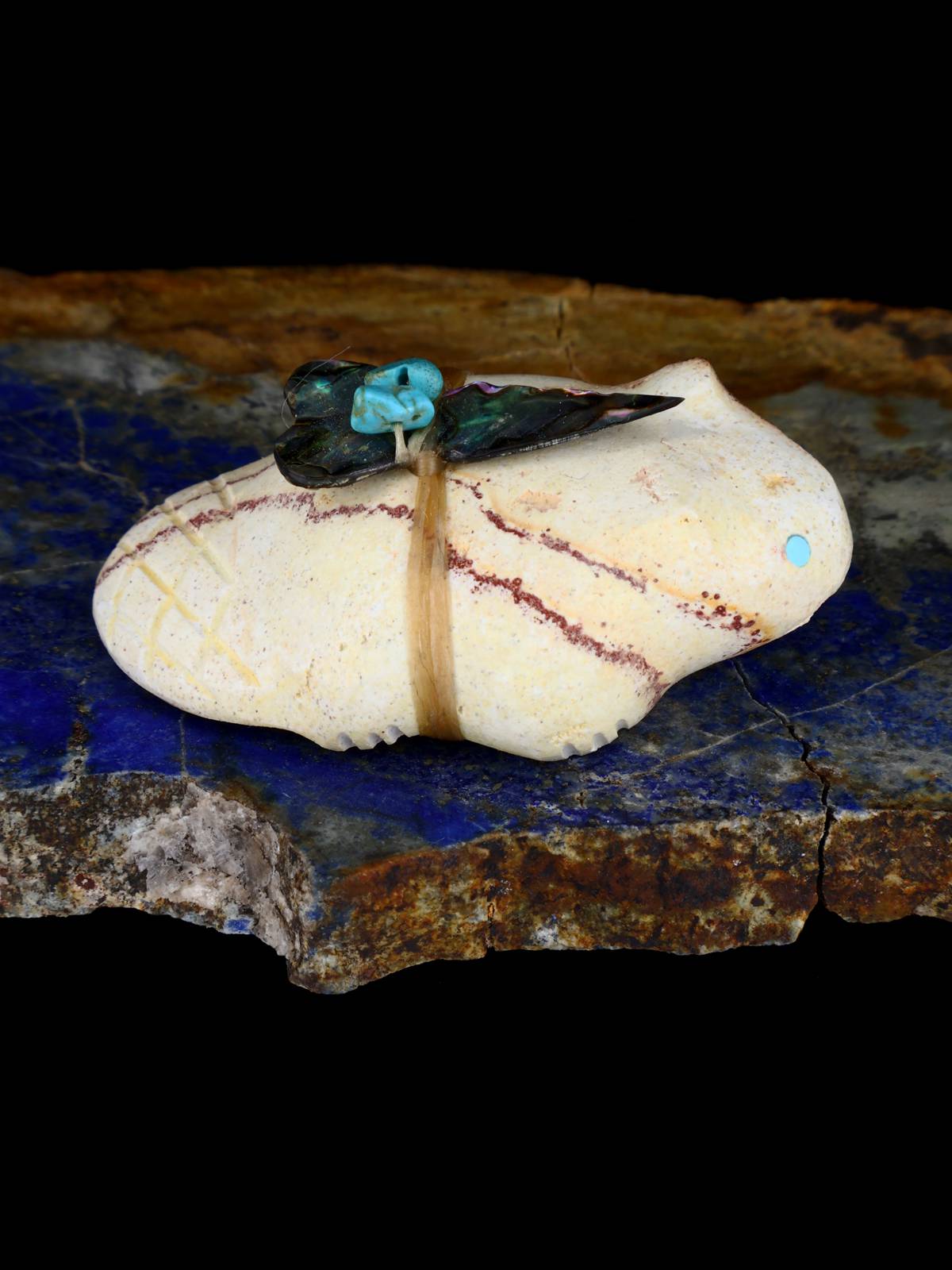 Sandstone Beaver Zuni Fetish - PuebloDirect.com