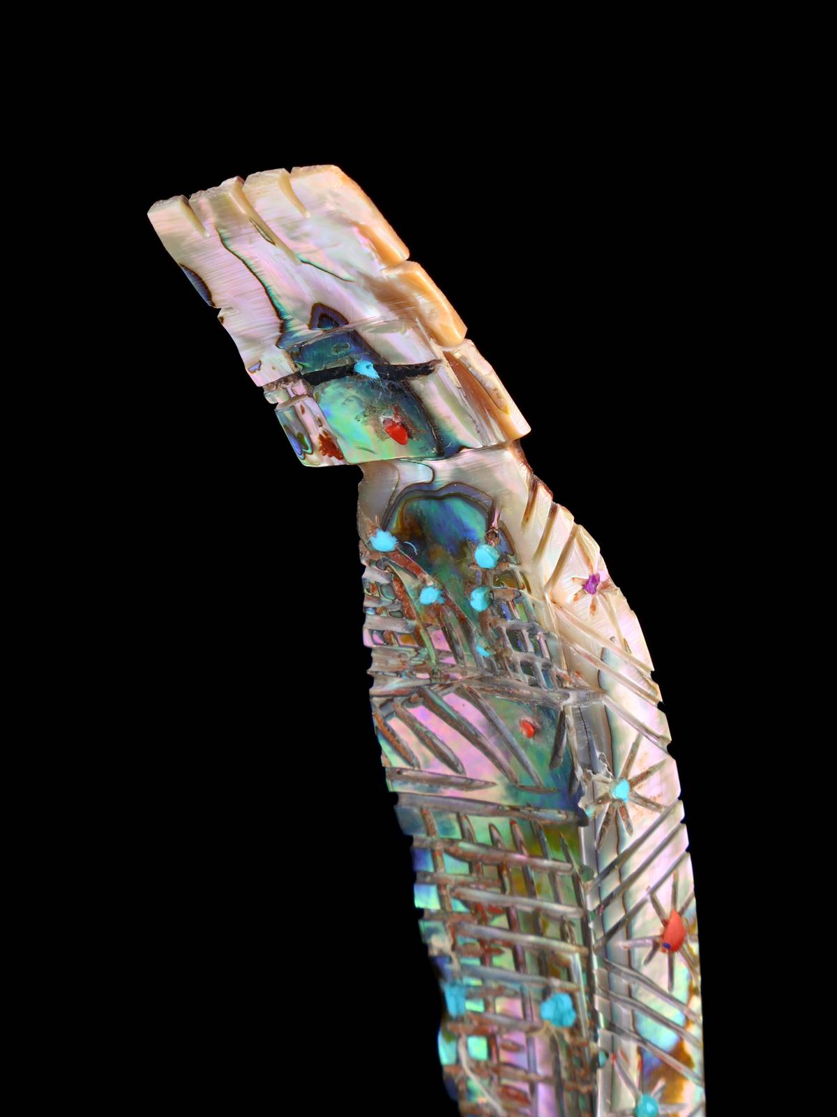 Abalone Maiden Zuni Fetish