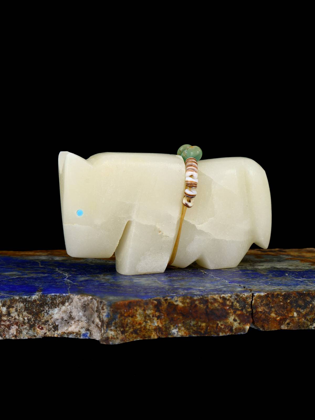 Calcite Horse Zuni Fetish