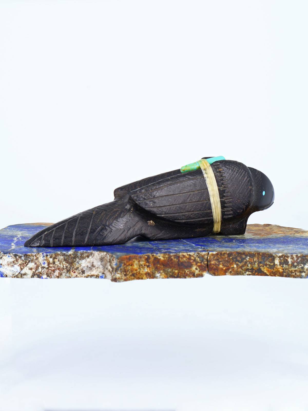 Fetiche Jet Crow Zuni