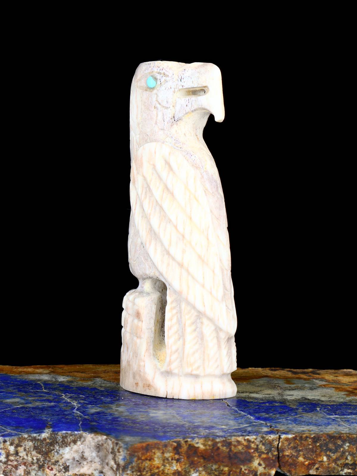 Antler Eagle Zuni Fetish
