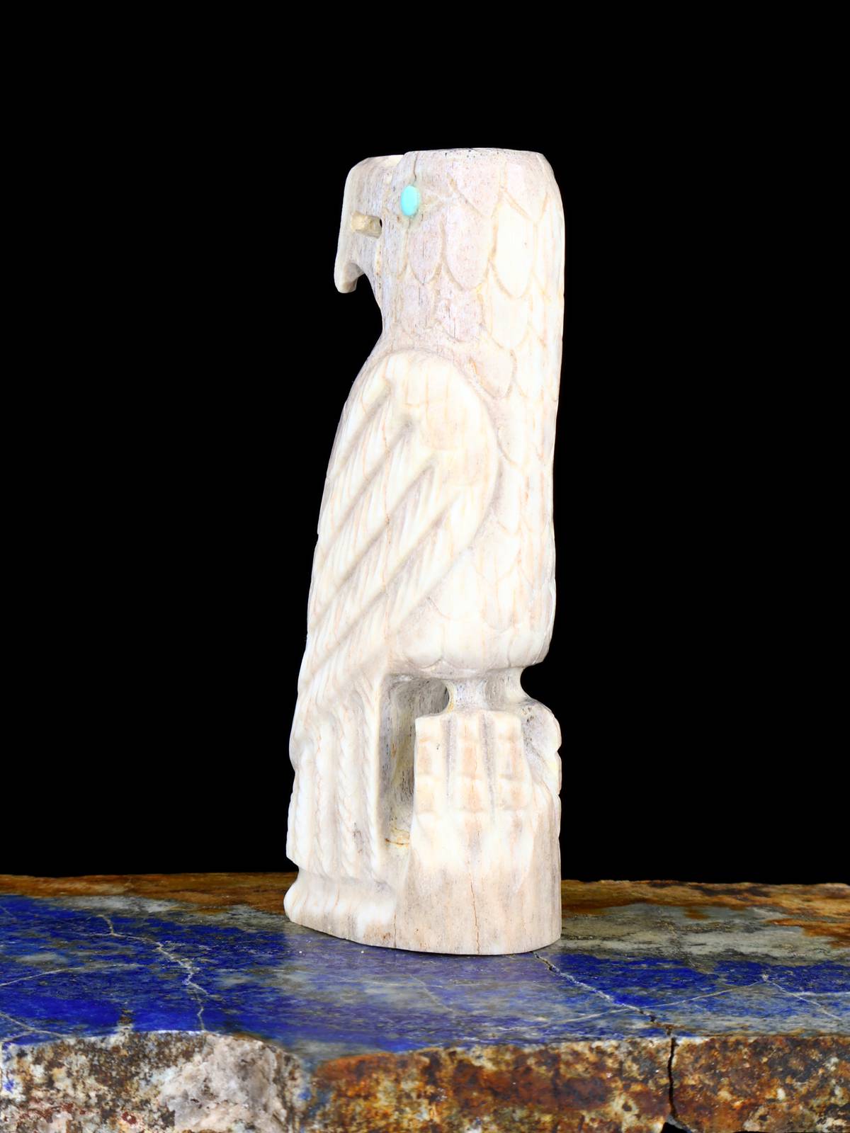 Antler Eagle Zuni Fetish