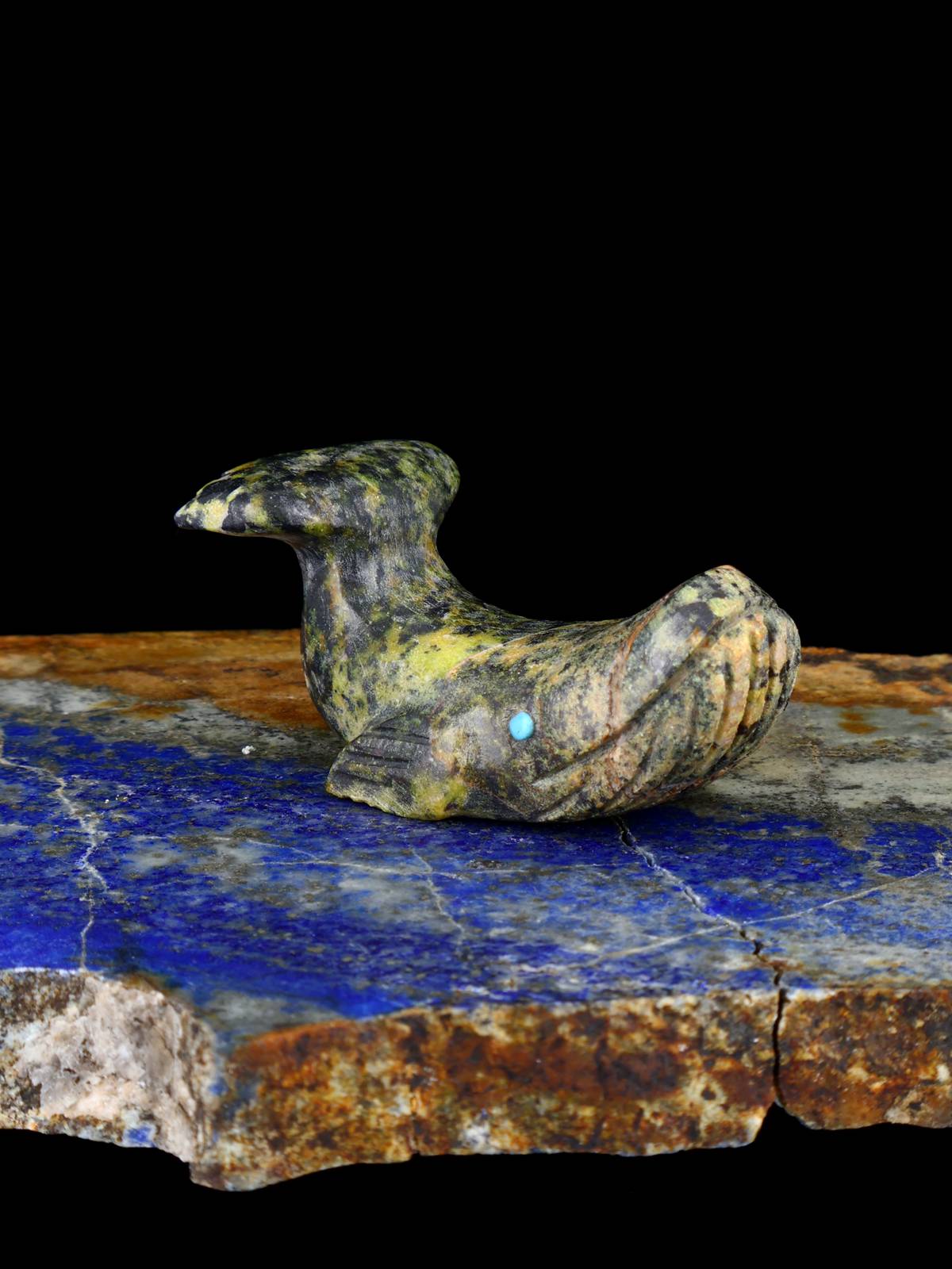Serpentine Whale Zuni Fetish