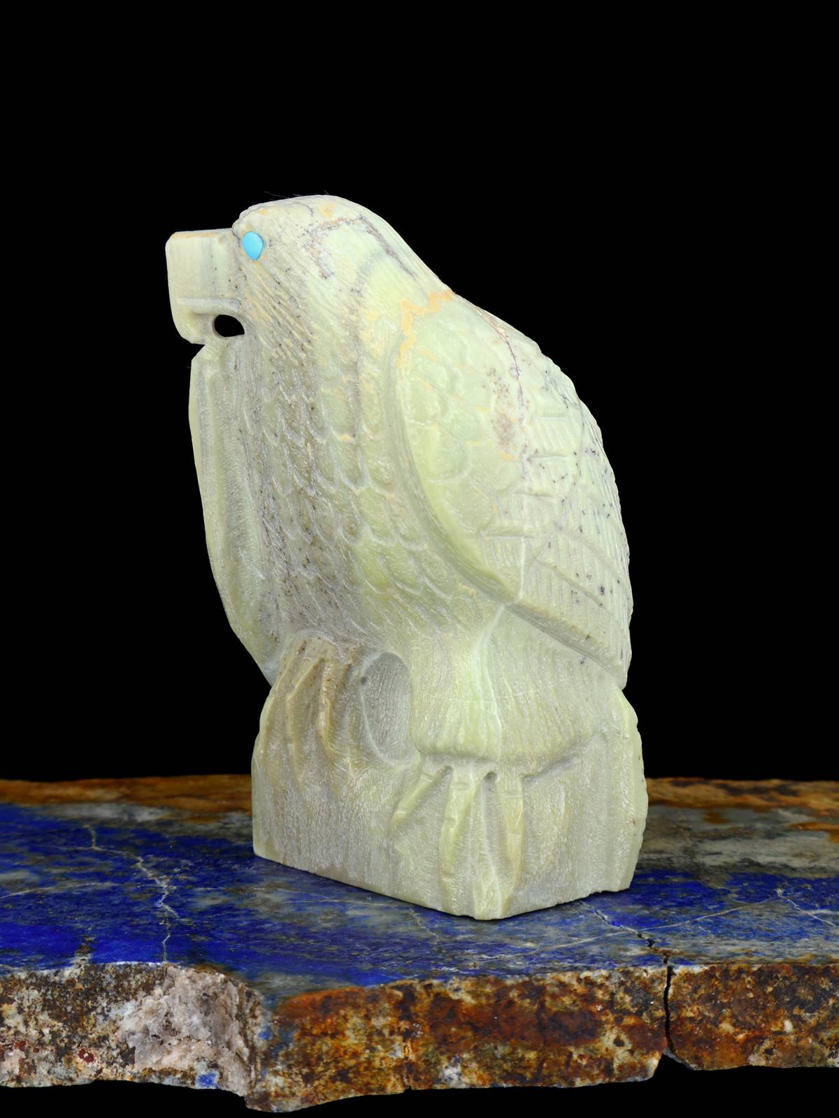 Serpentine Eagle Zuni Fetish