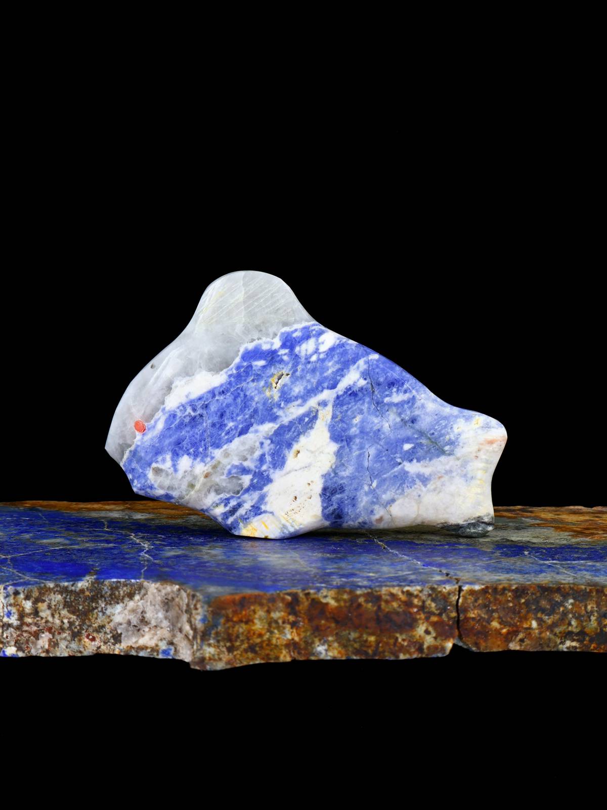 Sodalite Fish Zuni Fetish