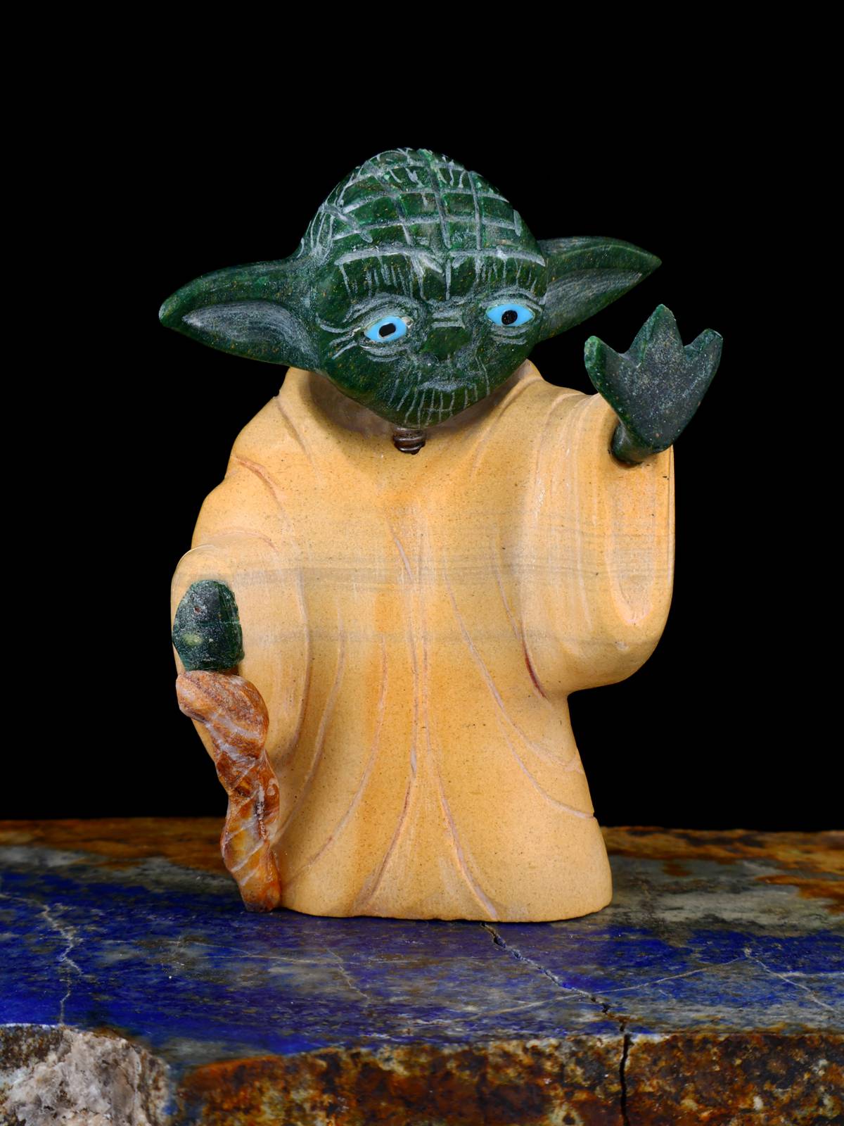 Picture Jasper Yoda Zuni Fetish