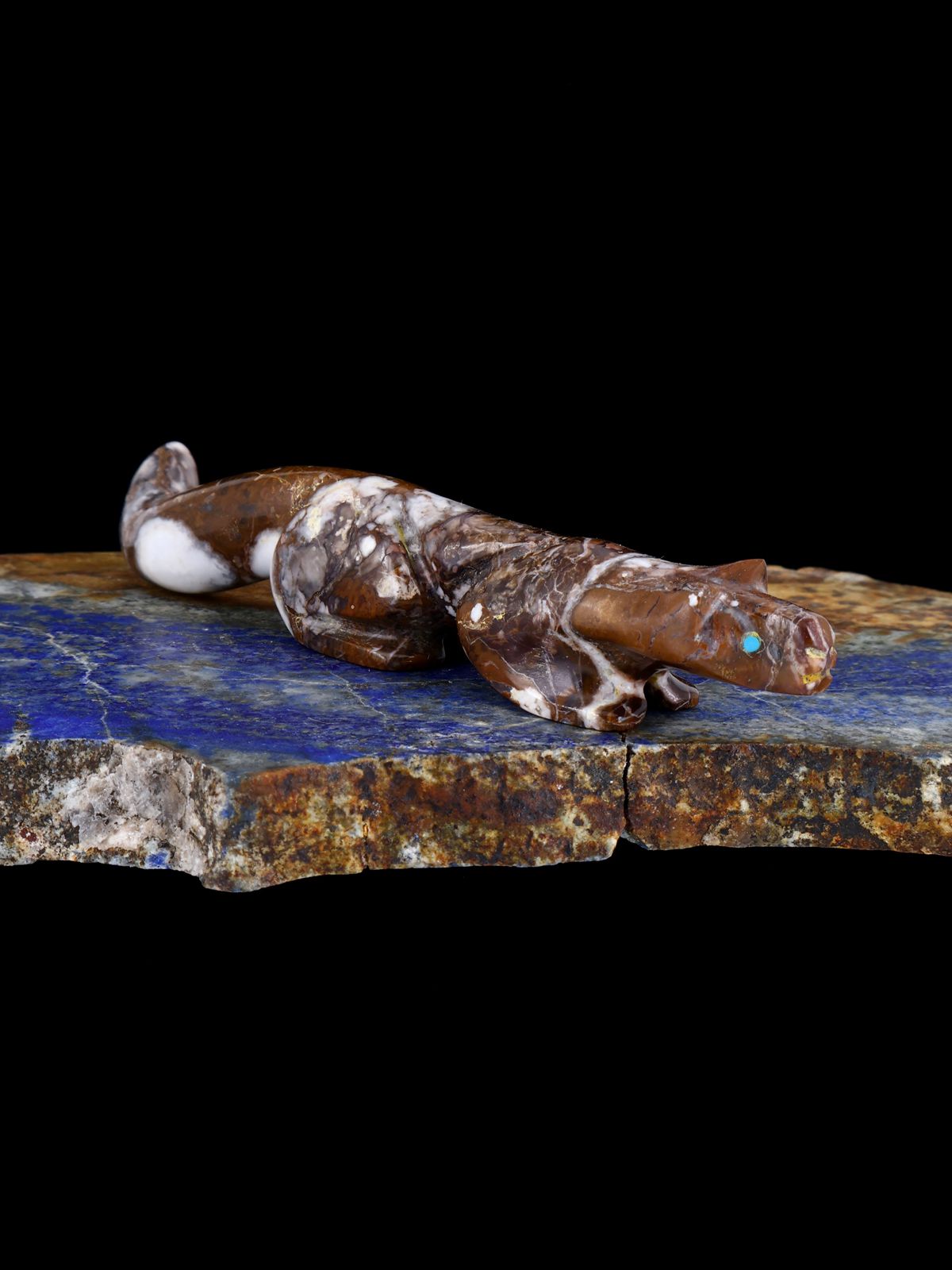 Wild Horse Mountain Lion Zuni Fetish - PuebloDirect.com