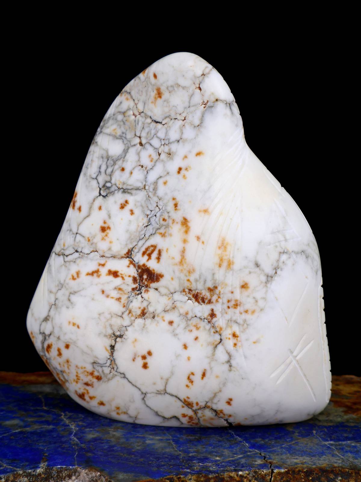 White Marble Maiden Zuni Fetish