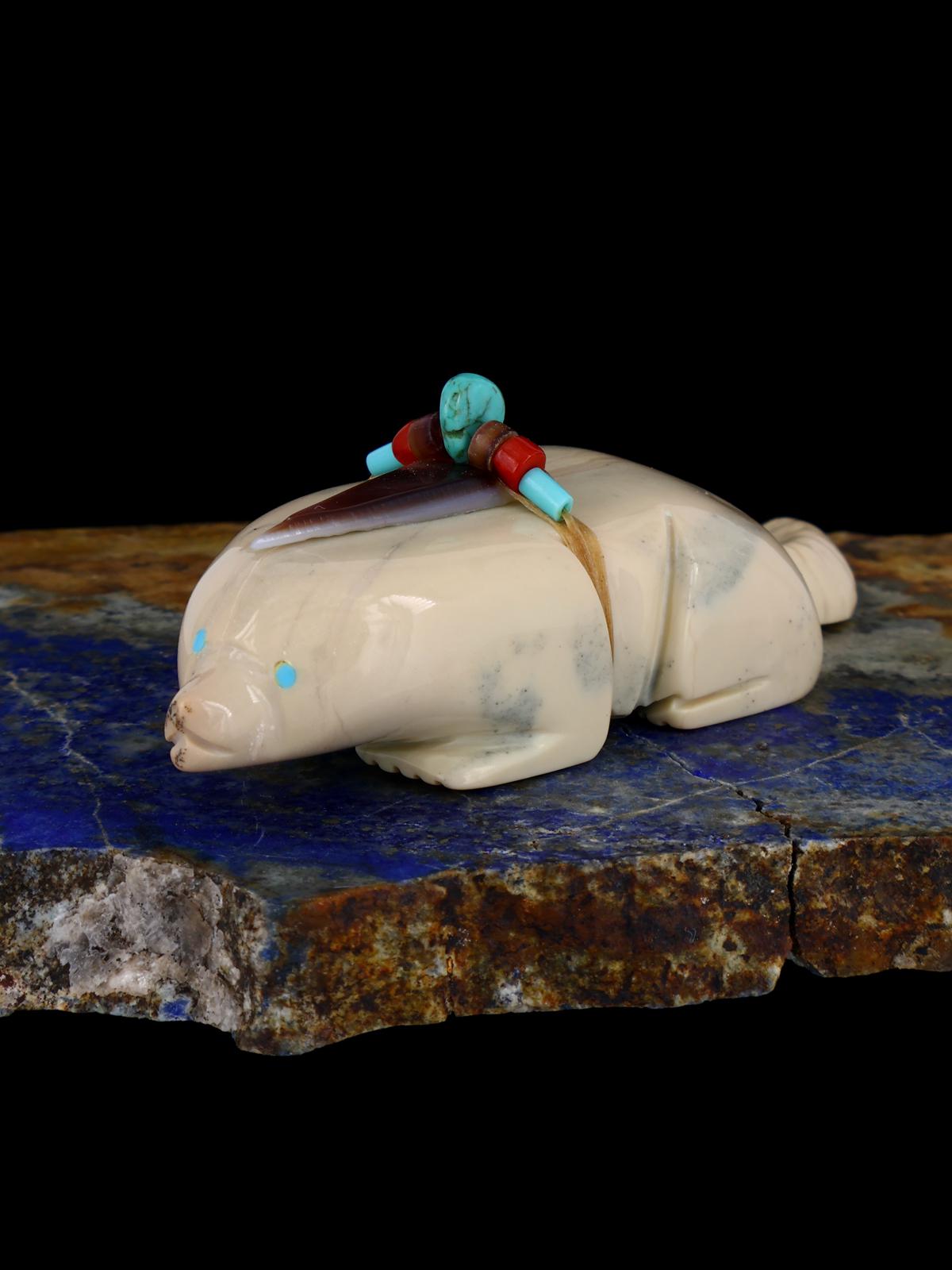 Serpentine Mole Zuni Fetish - PuebloDirect.com