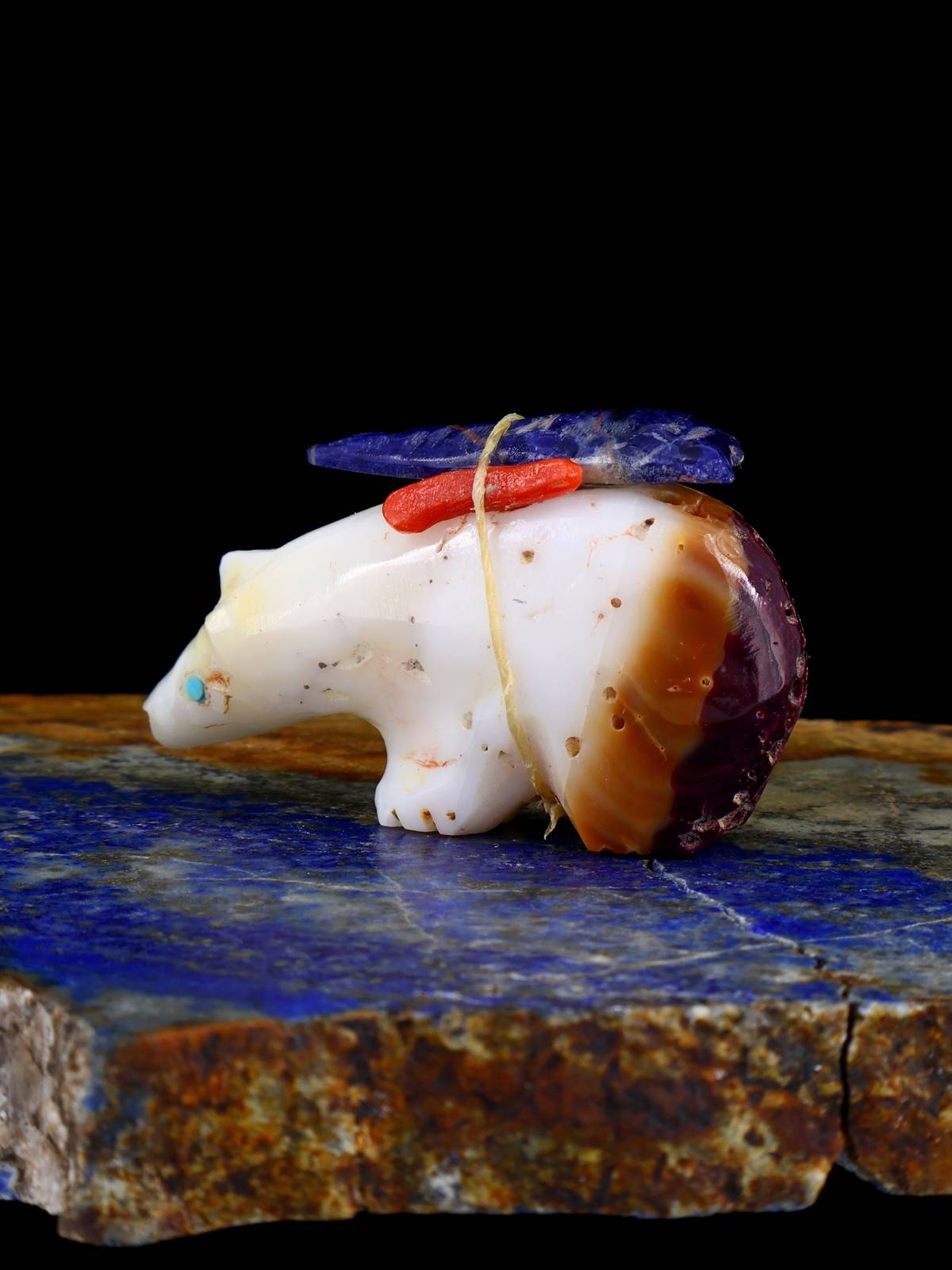 Spiny Oyster Bear Zuni Fetish