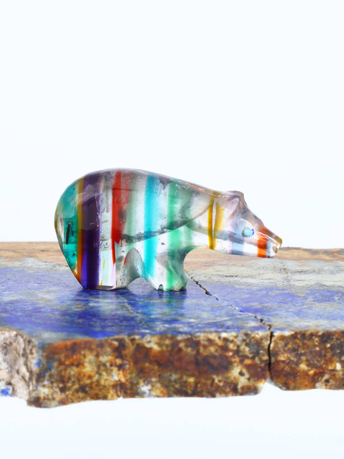 Surfite Bear Zuni Fetish