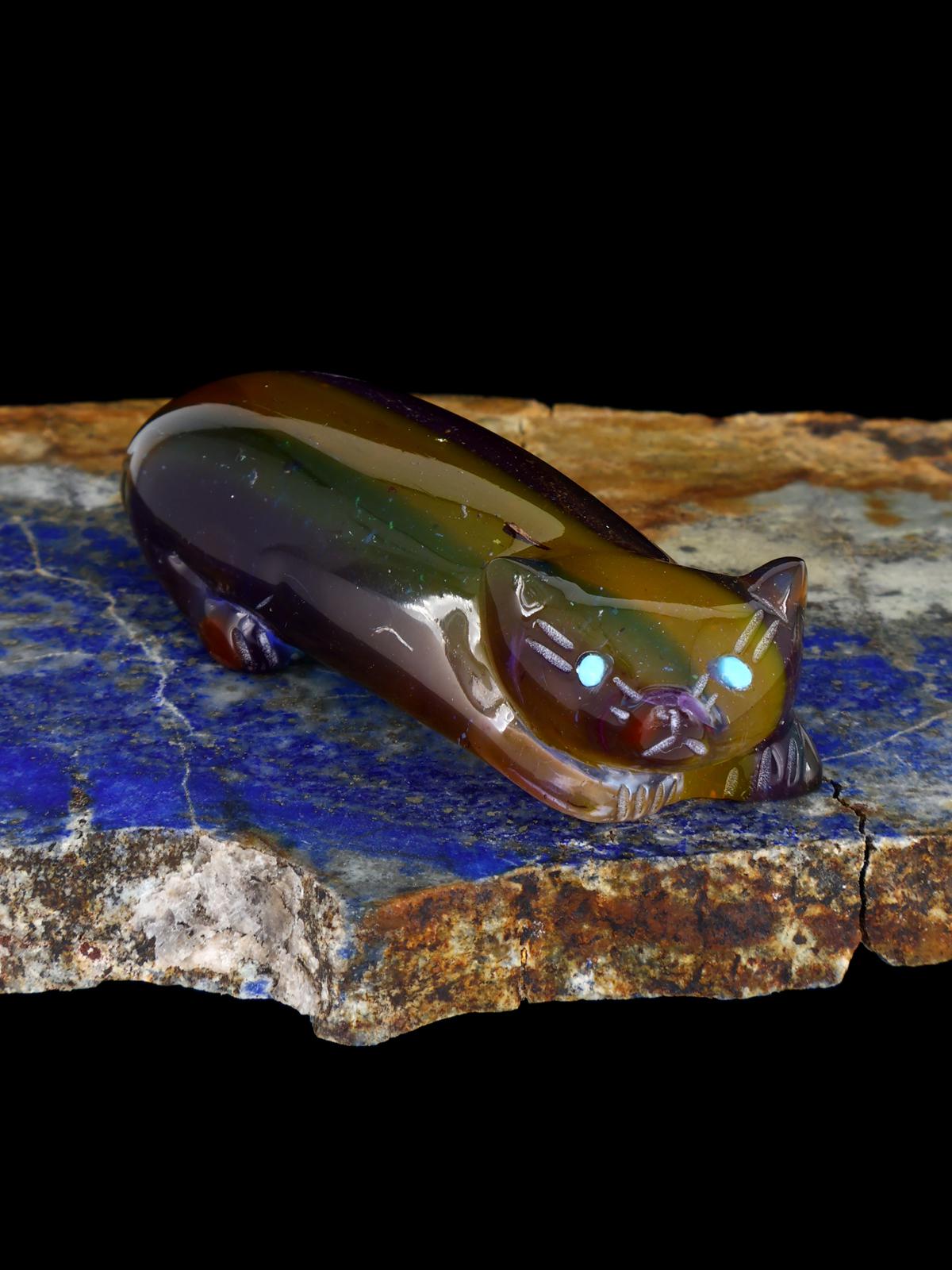 Surfite Badger Zuni Fetish - PuebloDirect.com