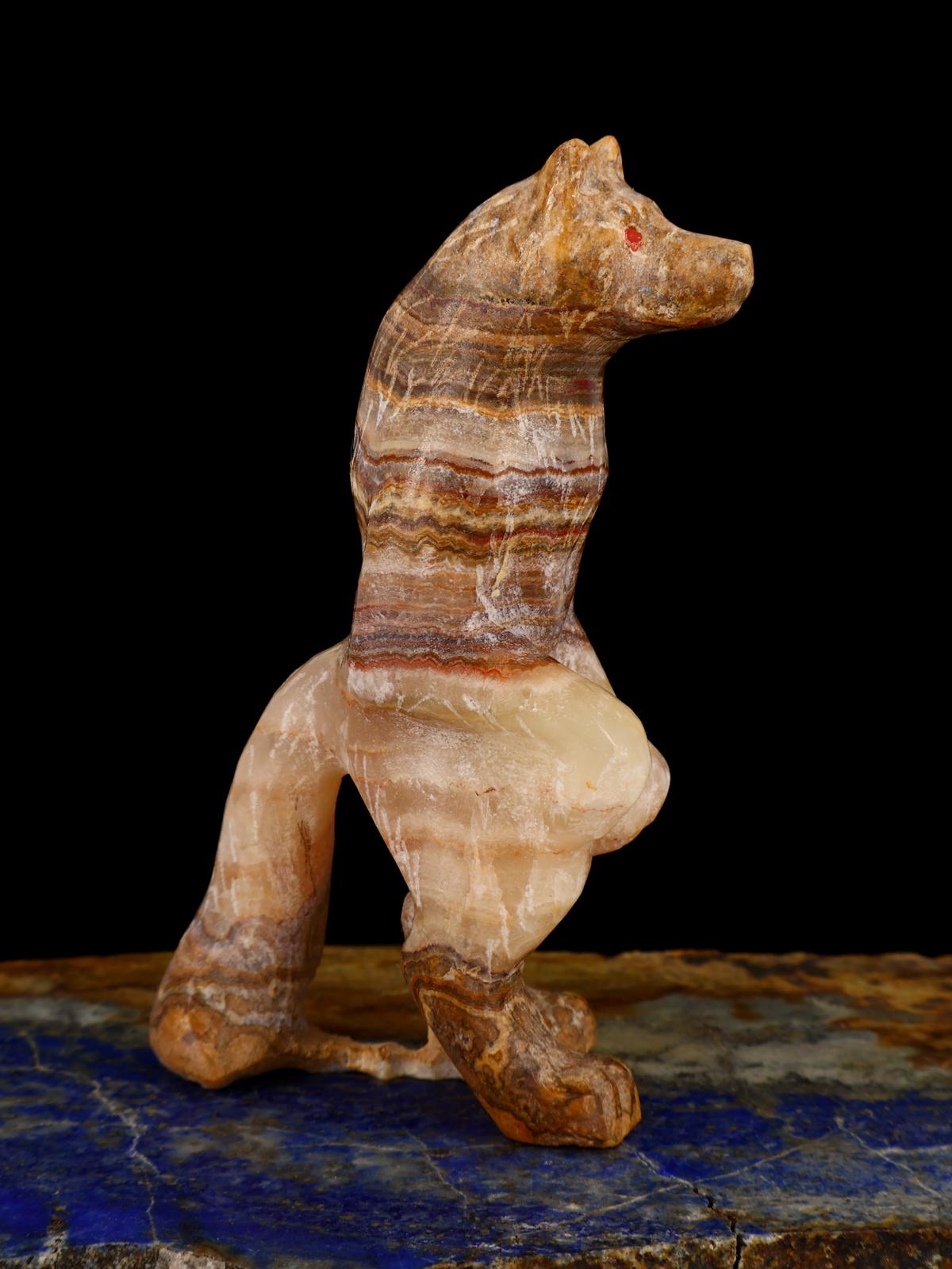 Wolfman Zuni Carving - PuebloDirect.com