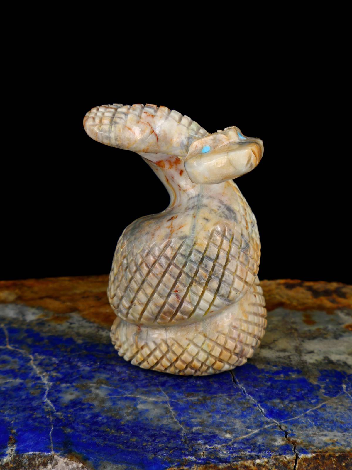 Picasso Mármol Serpiente Zuni Fetiche