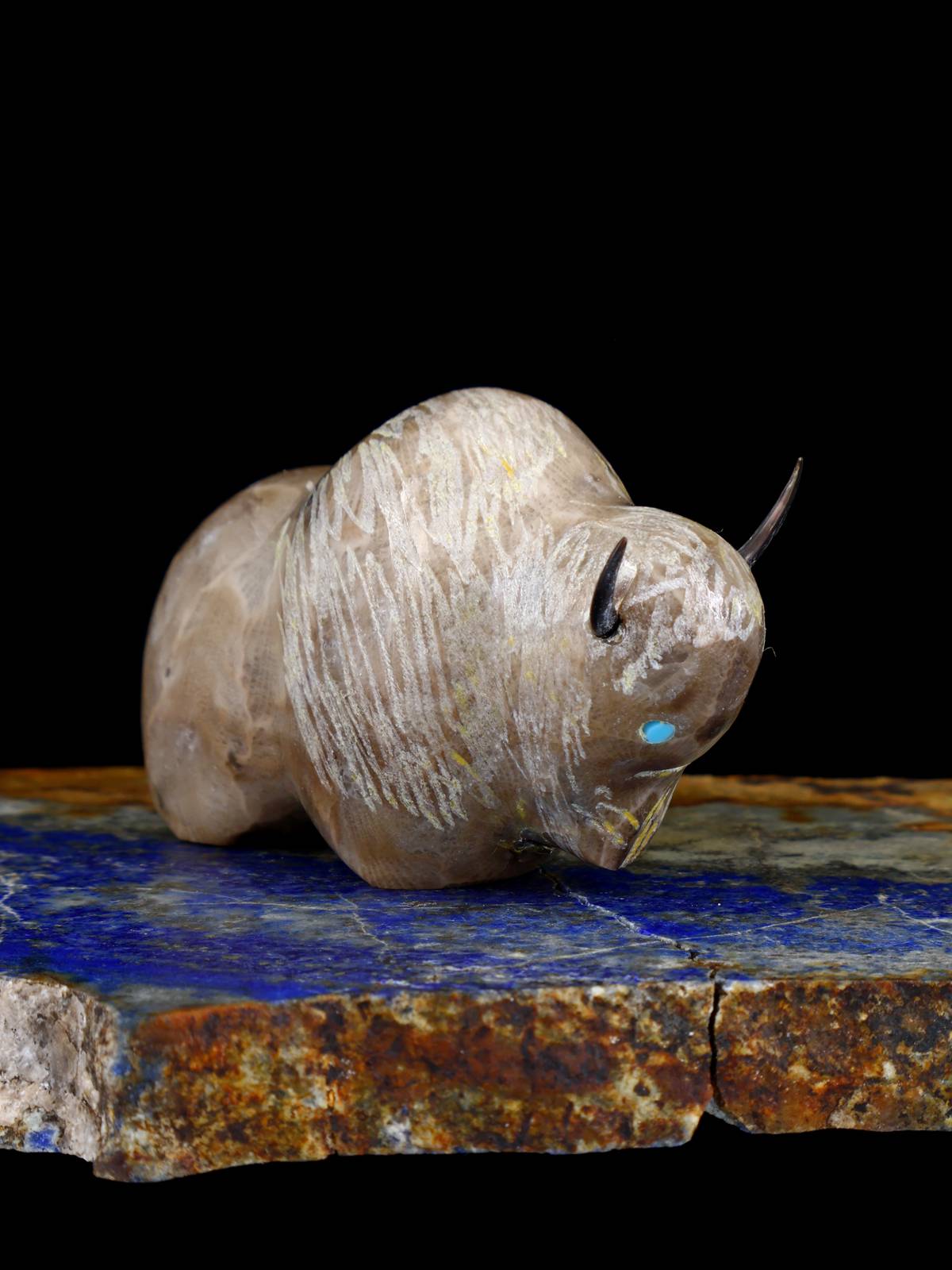 Fetiche Zuni del Oso de Ónix