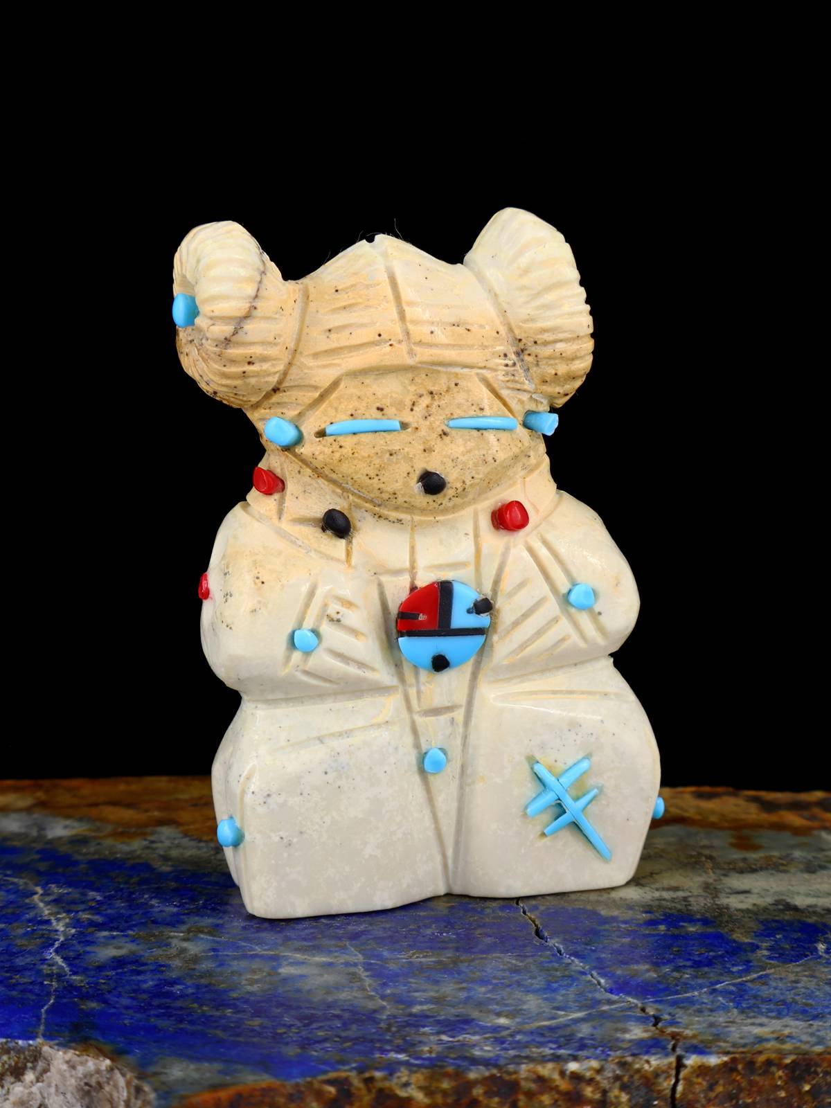 Picasso Mármol Doncella Zuni Fetiche