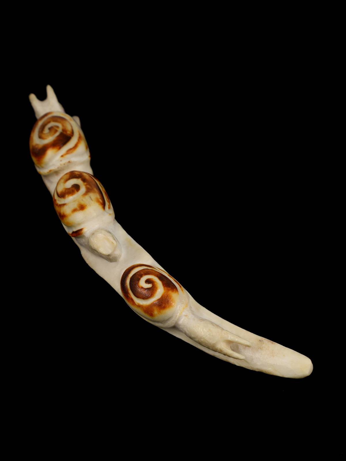 Antler Snails Zuni Fetish - PuebloDirect.com