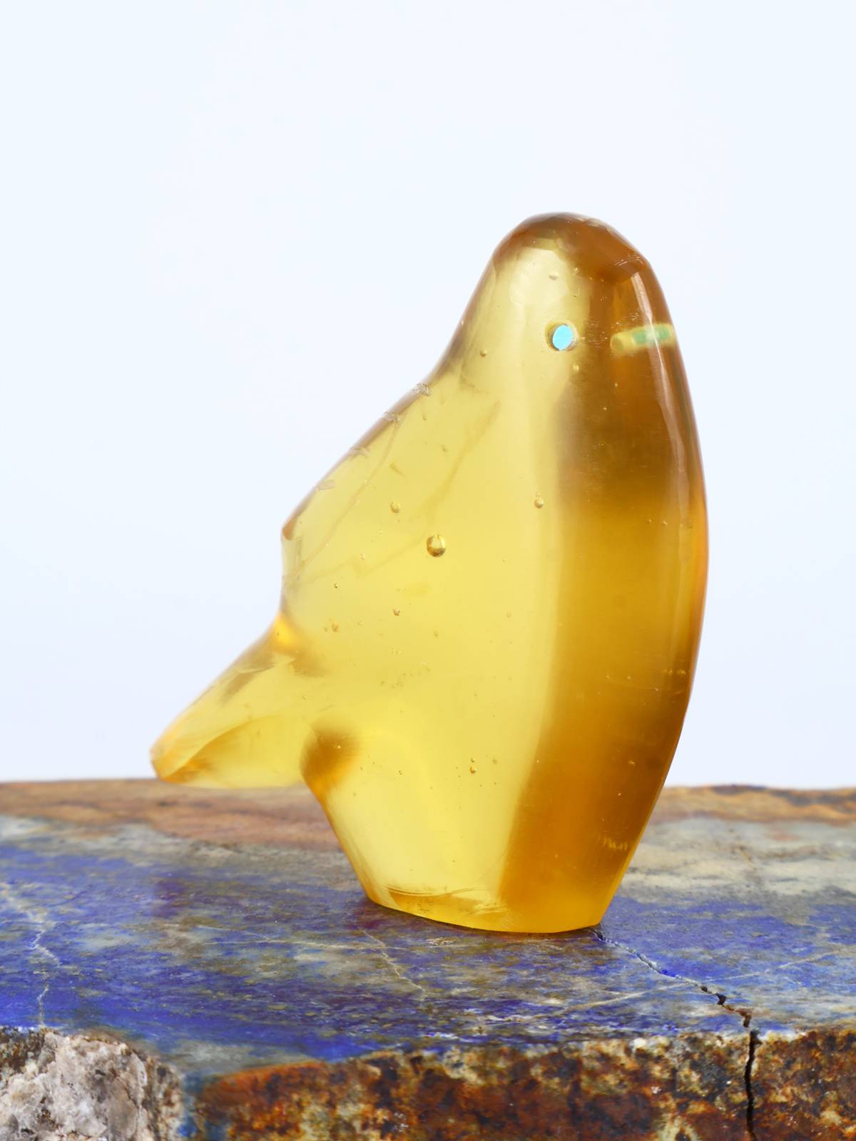 Glass Bird Zuni Fetish