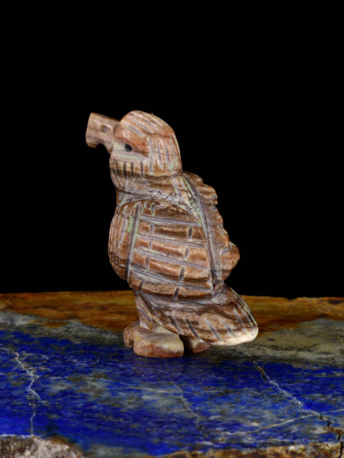 Marble Eagle Navajo Stone Carving - PuebloDirect.com