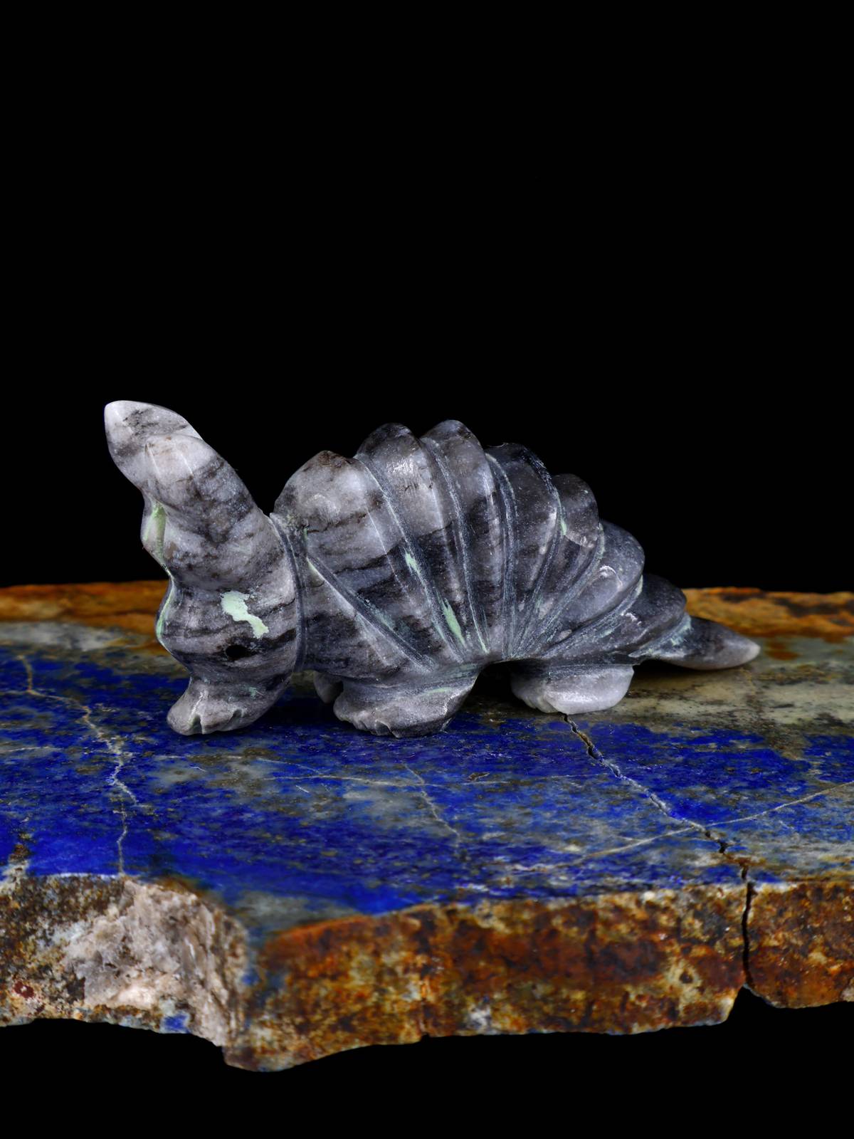 Marble Armadillo Navajo Stone Carving - PuebloDirect.com