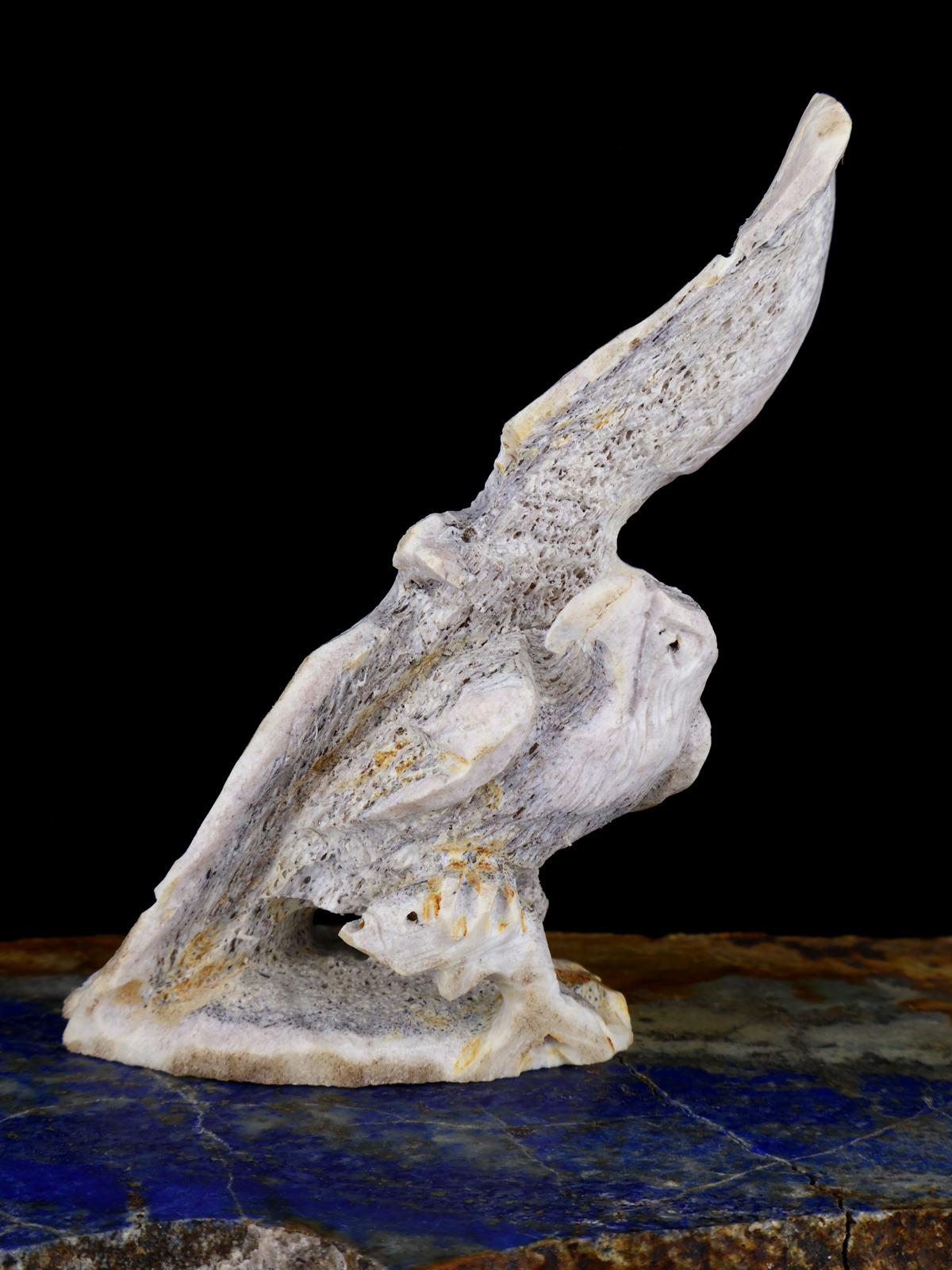 Antler Eagle Family Zuni Fetish