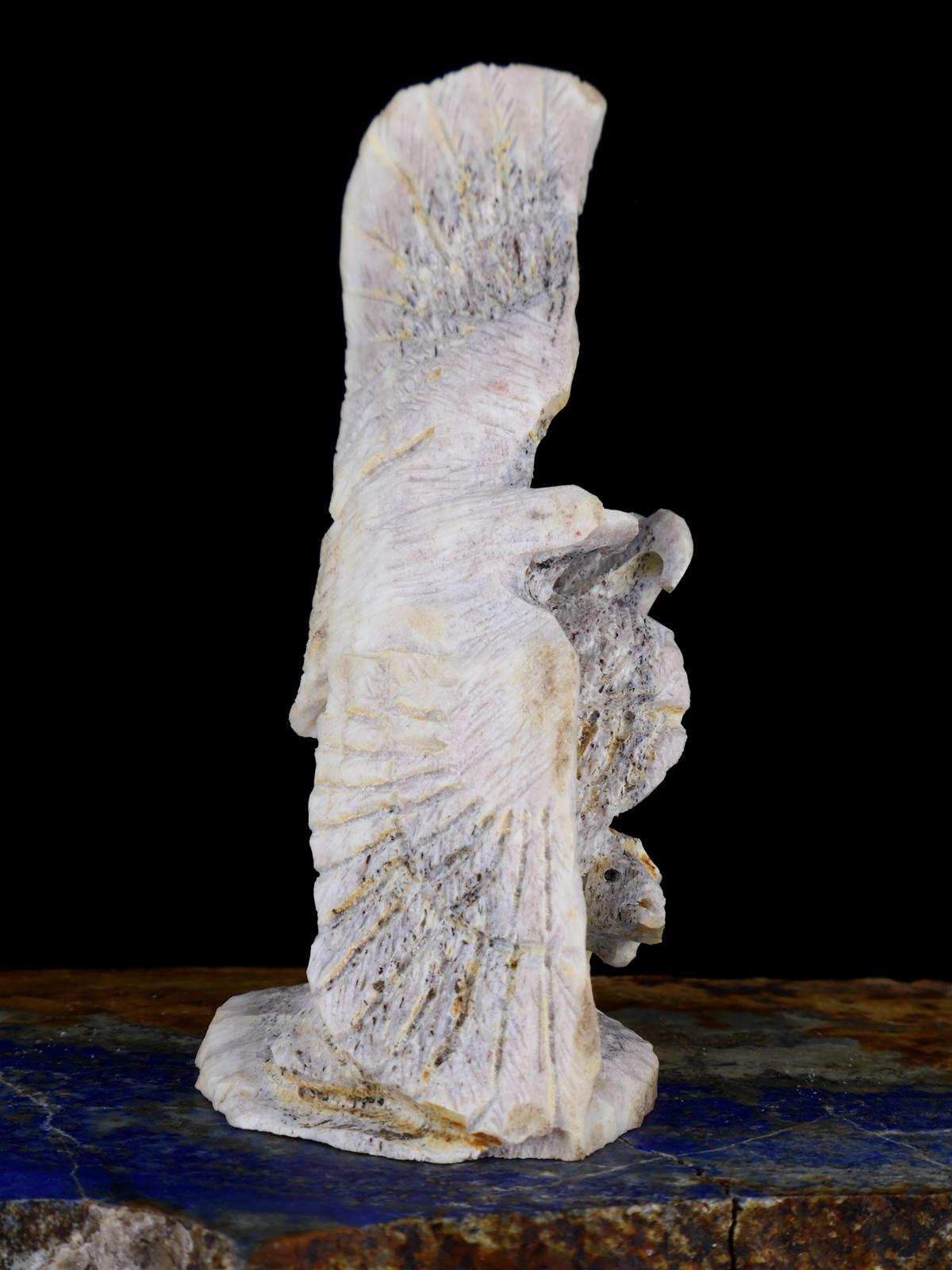 Antler Eagle Family Zuni Fetish