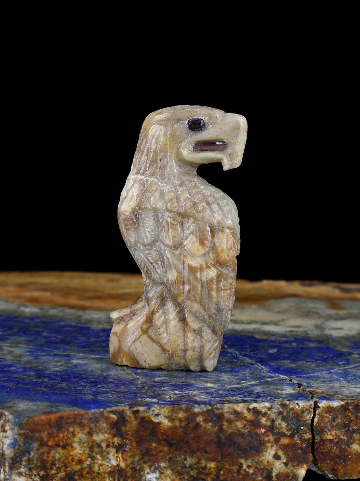 Picasso Marble Eagle Zuni Fetish