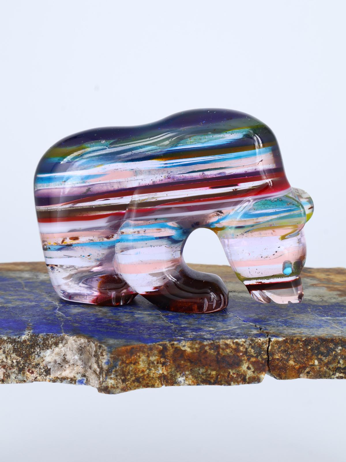 Surfite Bear Zuni Fetish