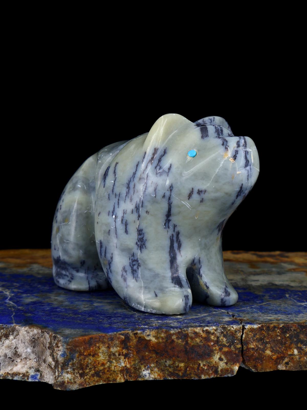 Serpentine Bear Zuni Fetish