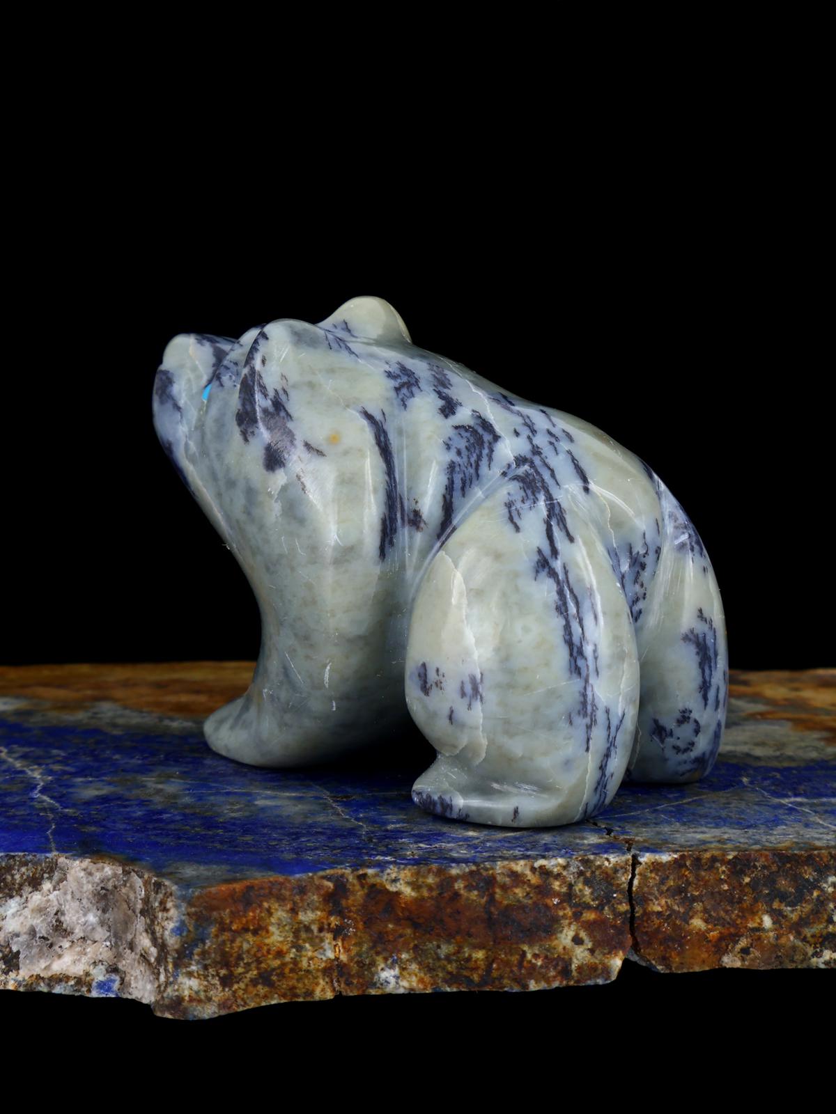 Serpentine Bear Zuni Fetish