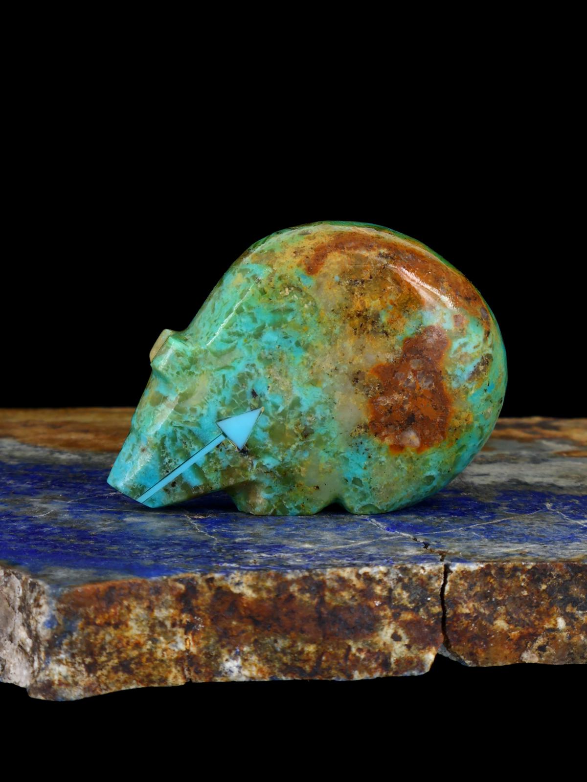 Turquoise Bear Zuni Fetish
