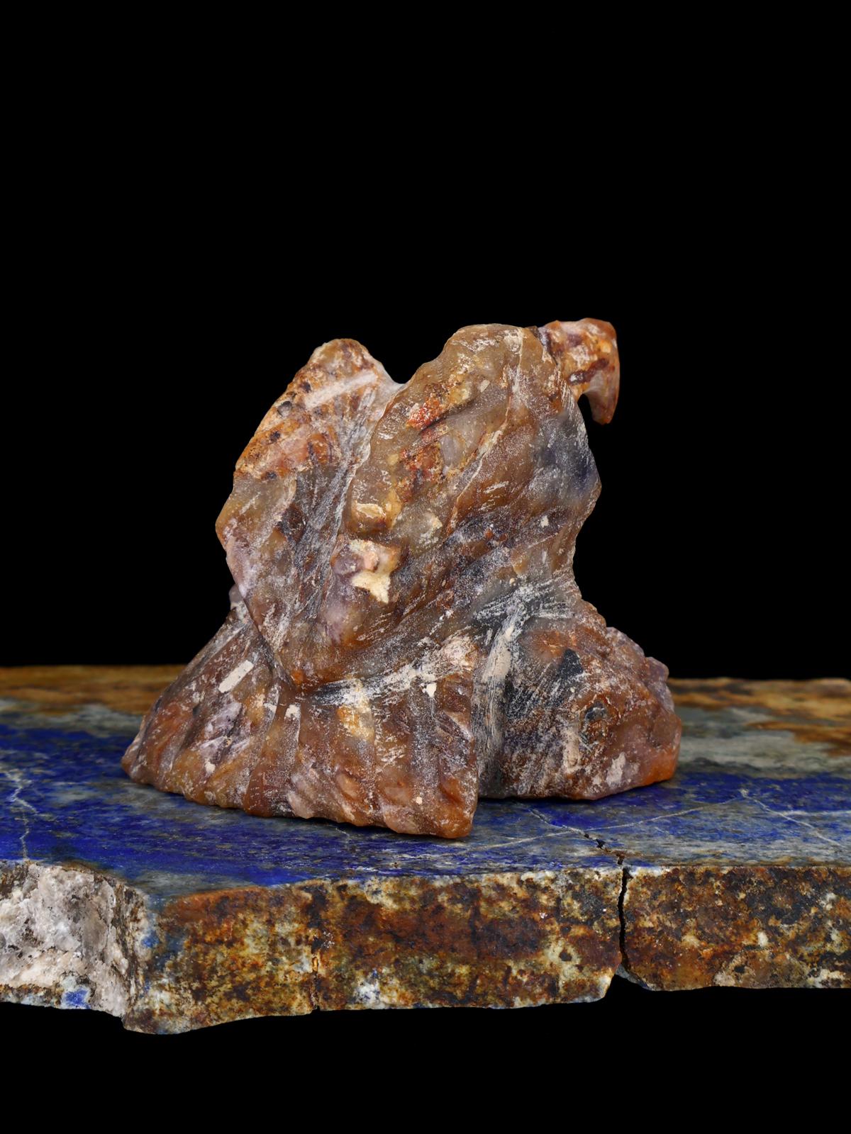 Marble Eagle Zuni Fetish