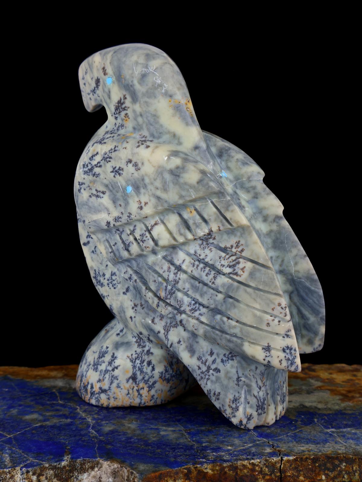 Serpentine Eagle Zuni Fetish - PuebloDirect.com