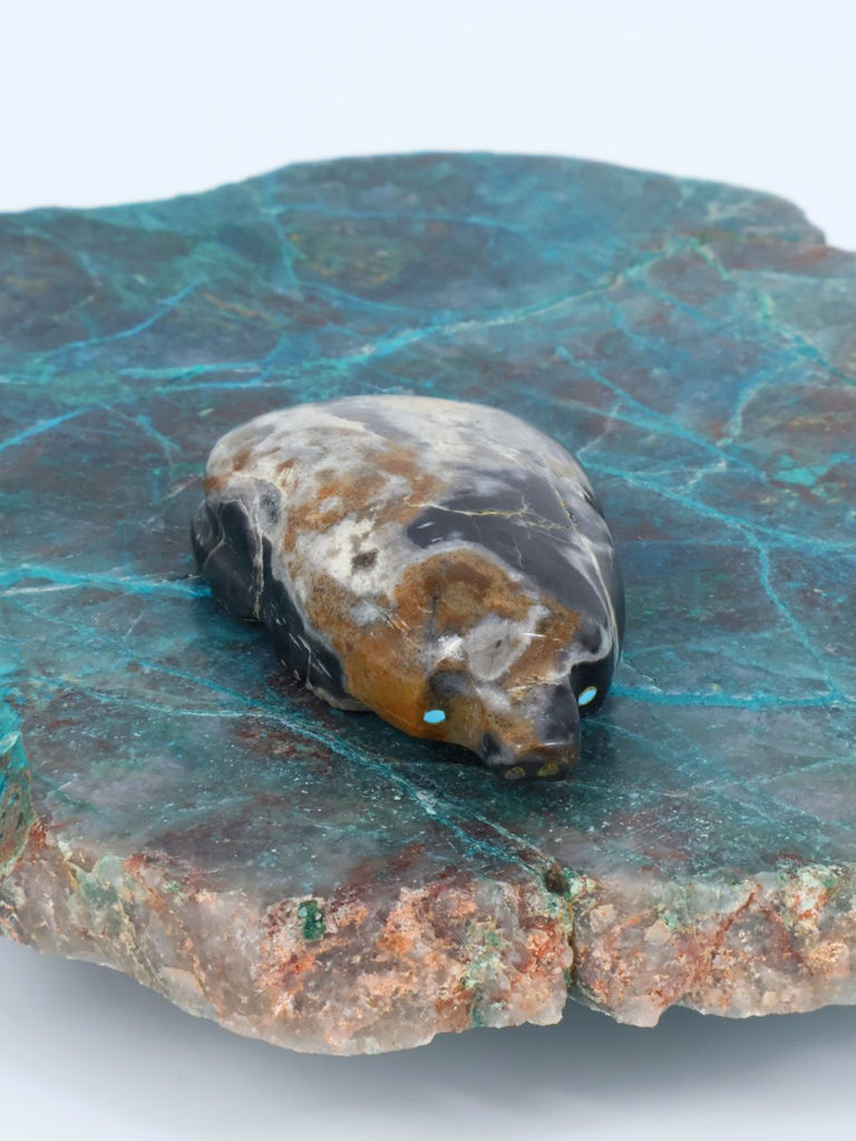 Marble Mole Zuni Fetish - PuebloDirect.com