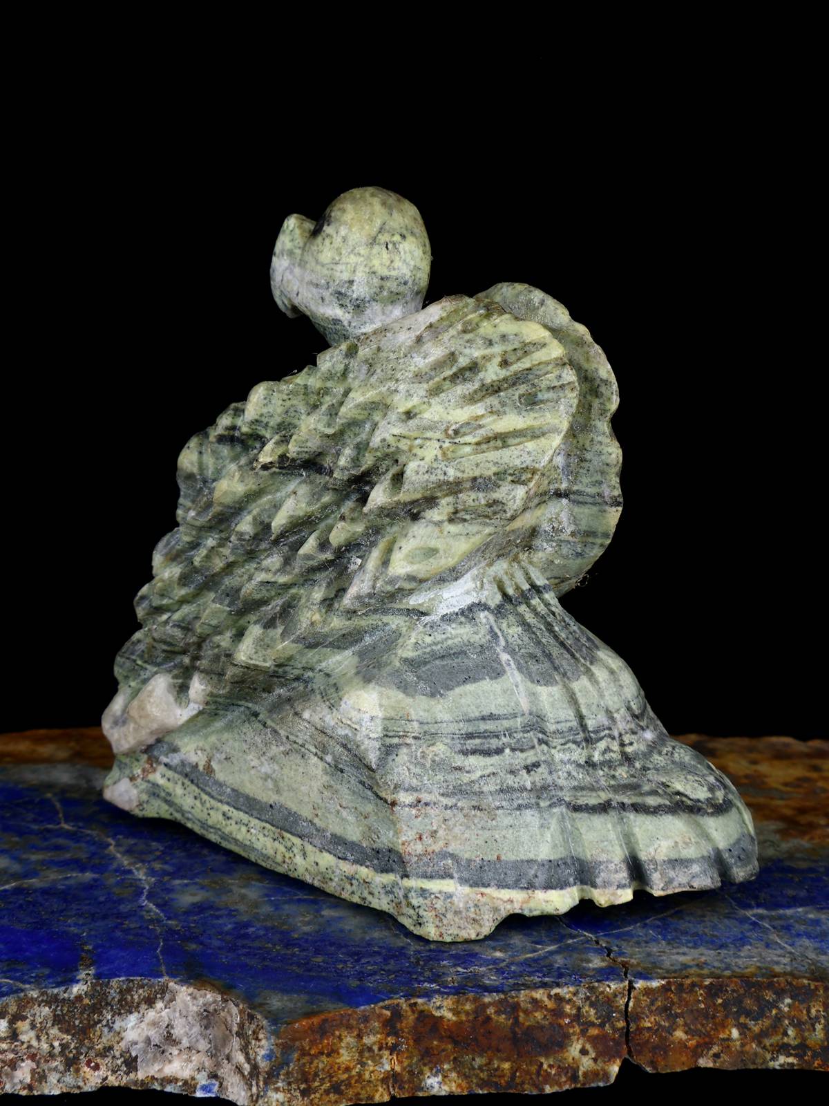 Serpentine Eagle Zuni Fetish - PuebloDirect.com