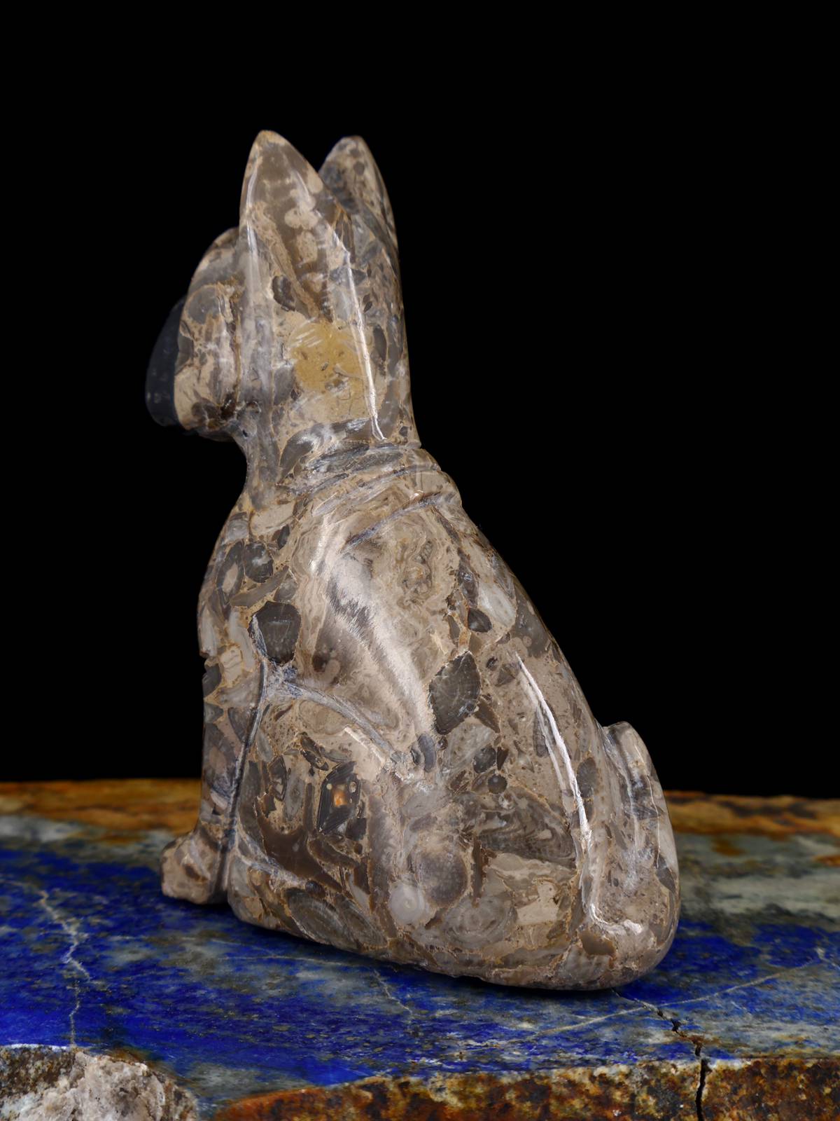 Serpentine Dog Zuni Fetish