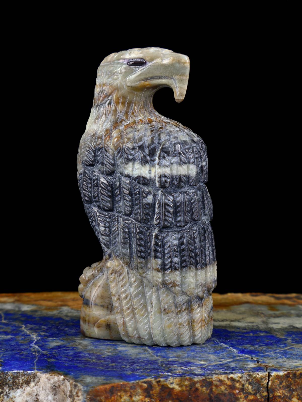 Picasso Marbre Hibou Zuni Fétiche