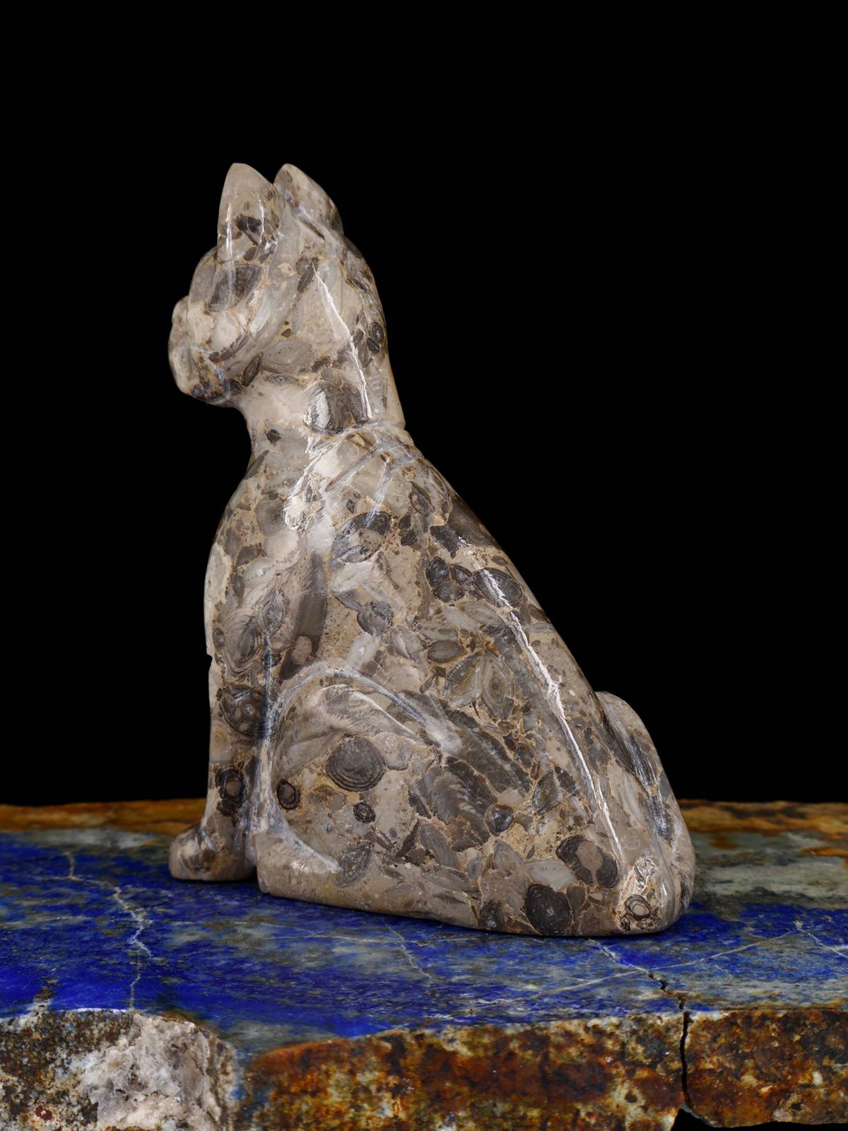 Serpentine Dog Zuni Fetish