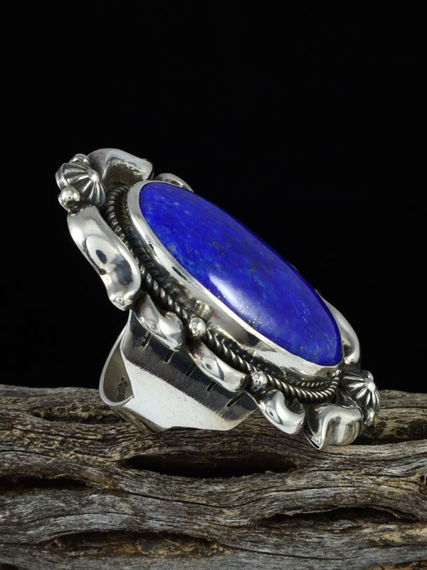 Lapis Ring, Size 8 - PuebloDirect.com