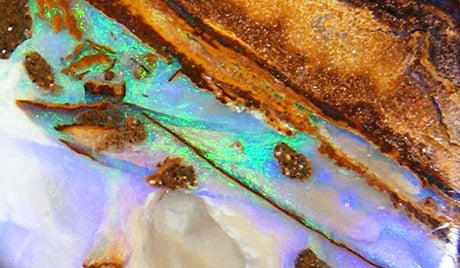 Boulder Opal Sterling Silver Jewelry