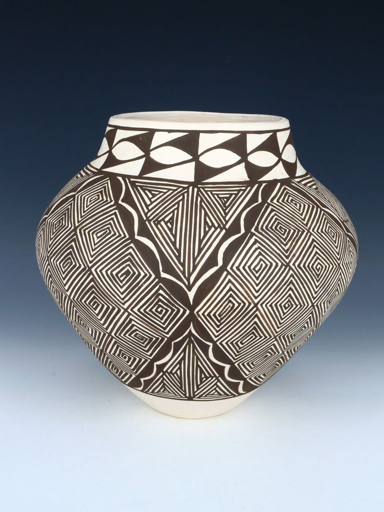 Laguna Pueblo Hand Coiled Pottery Bowl - PuebloDirect.com